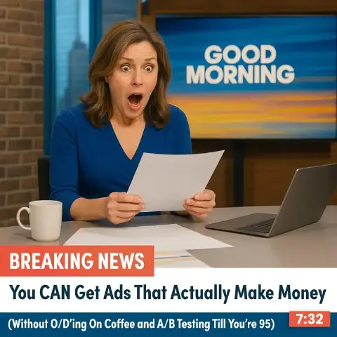 High-converting comedy ad creative