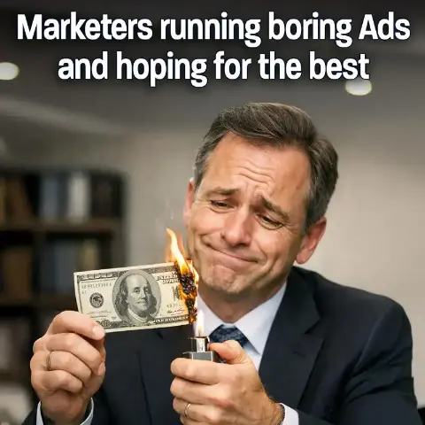 High-converting comedy ad creative