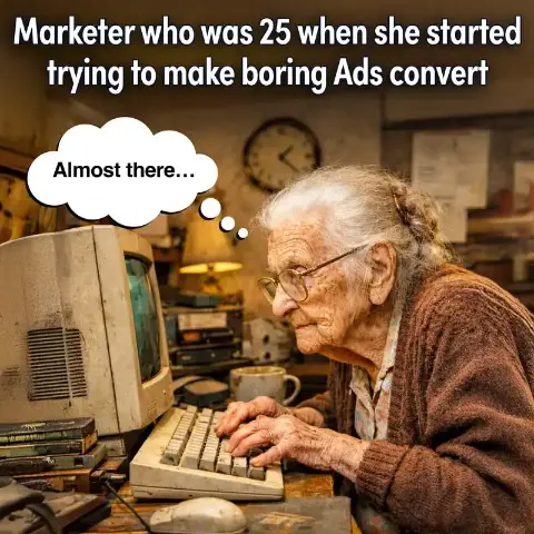 High-converting comedy ad creative